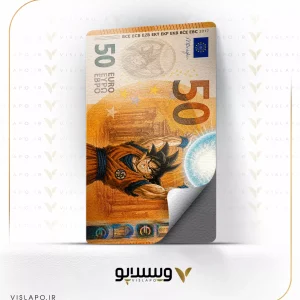 برچسب کارت بانکی طرح گوکوی دراگونبال