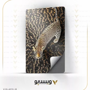 برچسب کارت بانکی طرح ببر